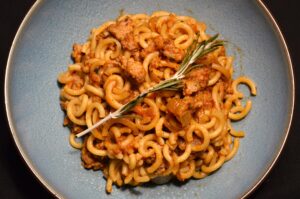 Matsimigné alla salssicia